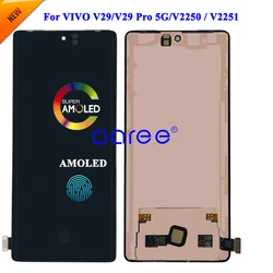 AMOLED LCD Screen Original For VIVO V29 V2250 LCD  For VIVO V29 Pro V2251 LCD Screen Touch Digitizer Assembly