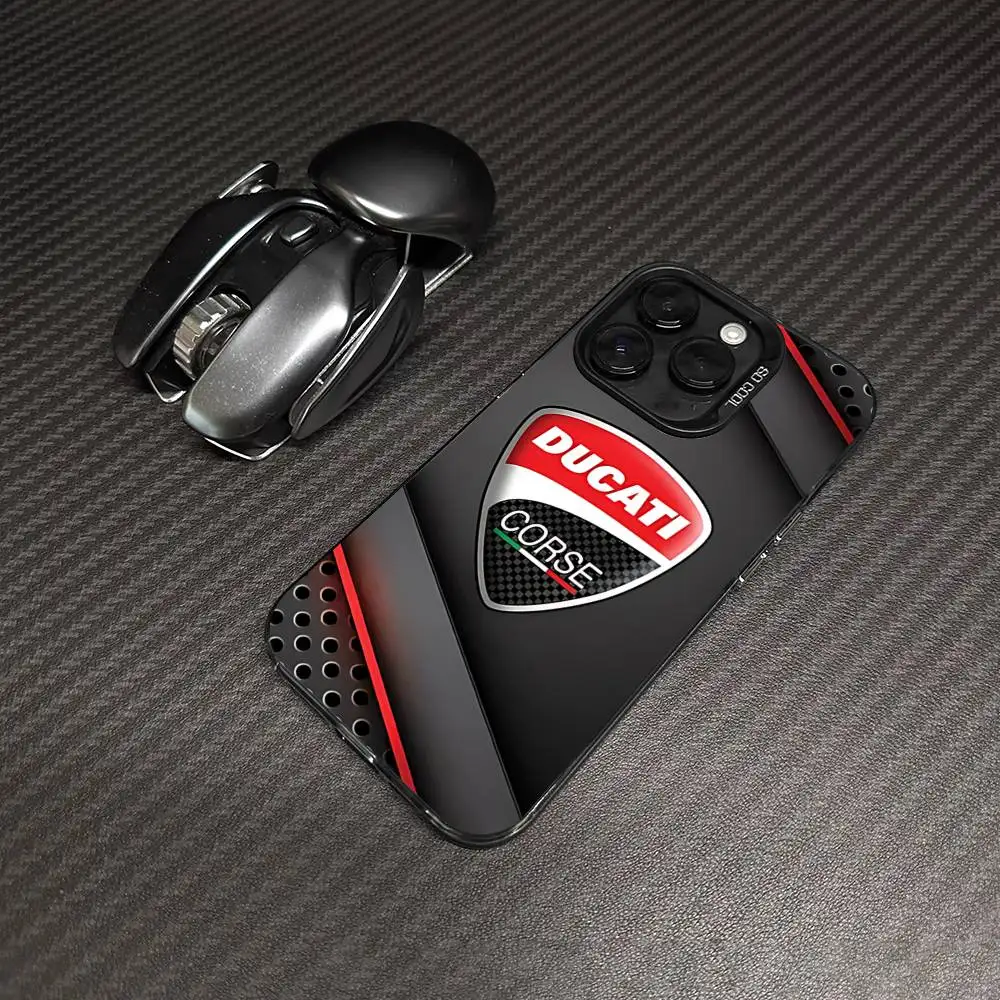 Motorrad-Rennsport Ducati Handyhüllen für iPhone 17 16e 15 14 13 12 11 Plus Pro Max ProMax Bunte Schutzhüllen – Detail 8