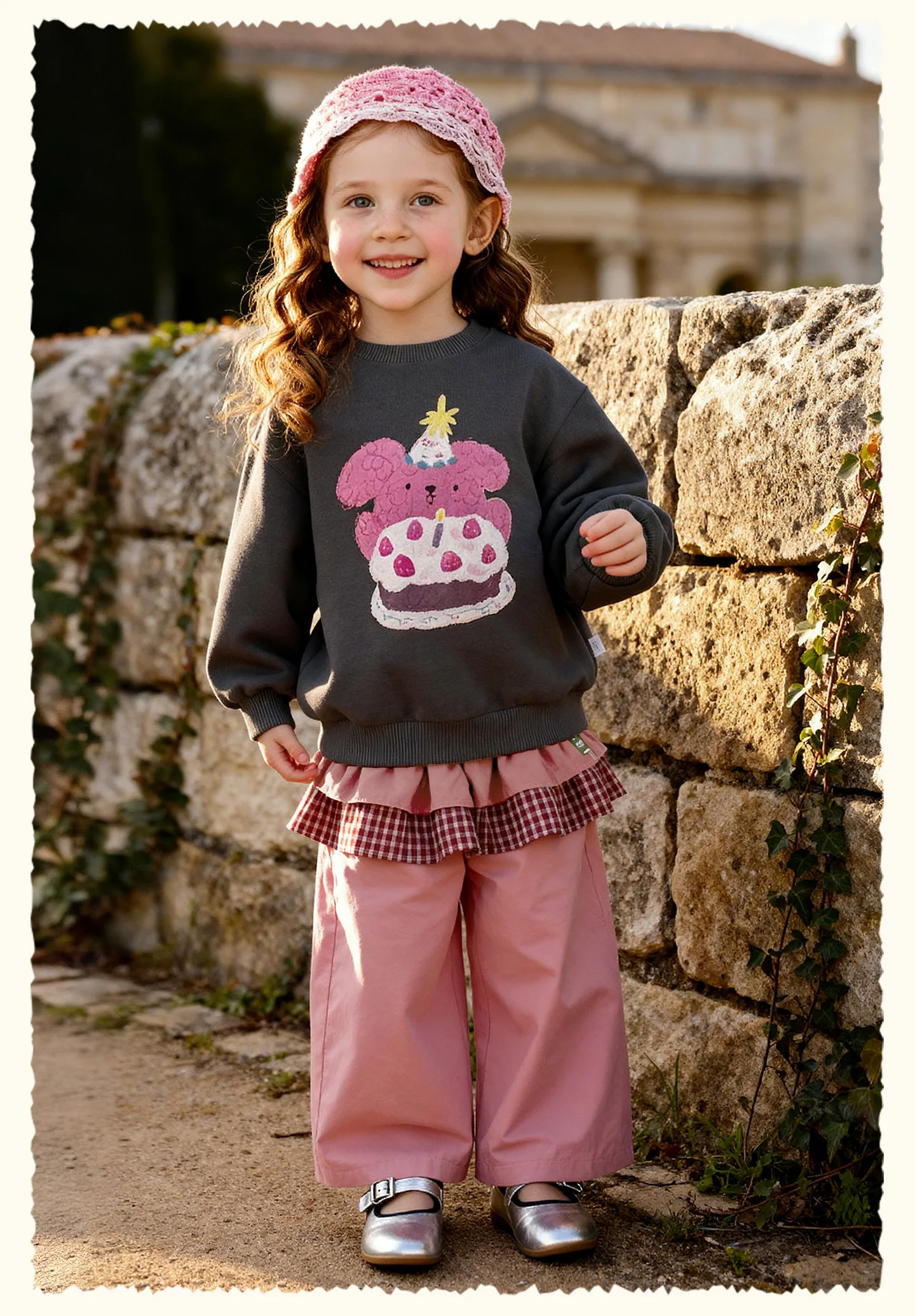 Amila 2026 Herbst Neues Kinder-Sweatshirt Bequem Hautfreundlich Einfach Lässig Tägliche Mode Weich Gemütlich Langarm-Oberteil – Detail 21