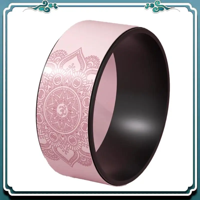 

A65G-Ролик для йоги для растяжки позвоночника, трещигающее колесо для улучшения гибкости и мобильности