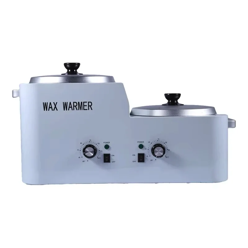 Professional Hot Wax Heater with Temperature Control Large Double Pot 10lbs/5L Salon Home Hair Removal for Hands and Feet