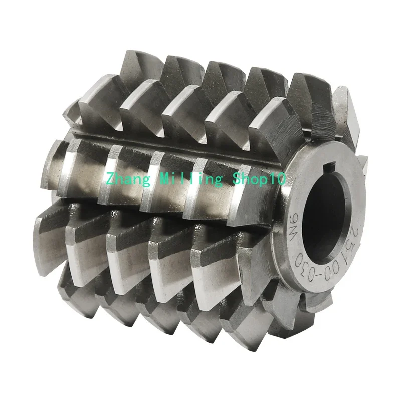 HSS W6542 Involute Spline Gear Hob M1 M2 M3 M4 M5 M6 M7 M8 M9 M10 M12 Hobbing Cutter Gear Hob