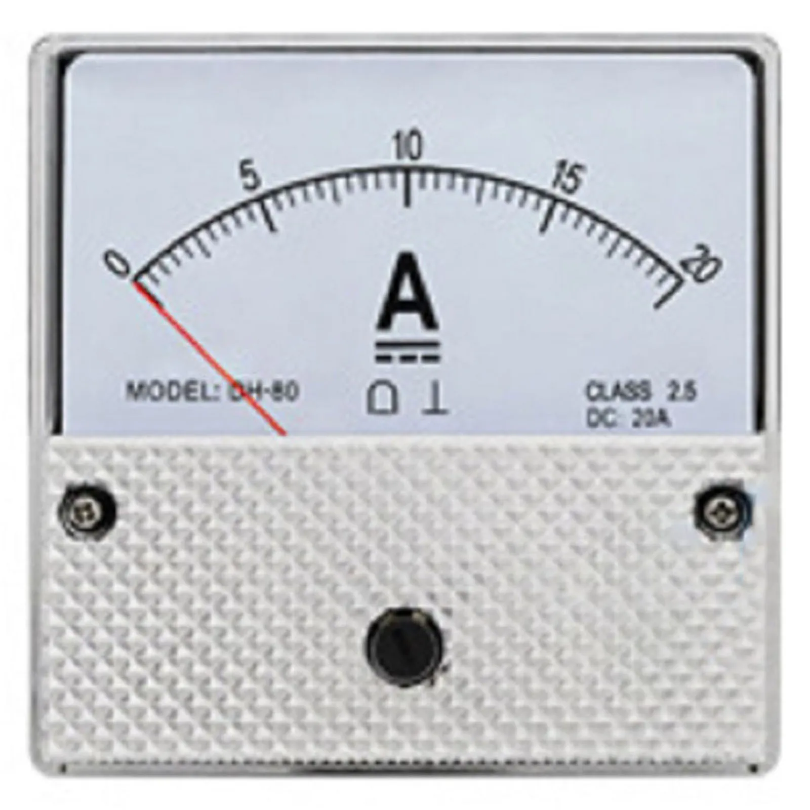 DC Ampere Meter DH-80 Ammeter 1/2/3/5/10/20/30/50/100/200 A V Voltmeter Analog Panel Meter Mechanical Pointer Ammeter