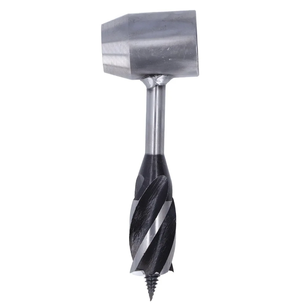 

Durable Carbon Steel Manual Auger Drill Bit Protective Bag Hook Hand Auger Wrench 25mm Auger Drill Outdoor Camping