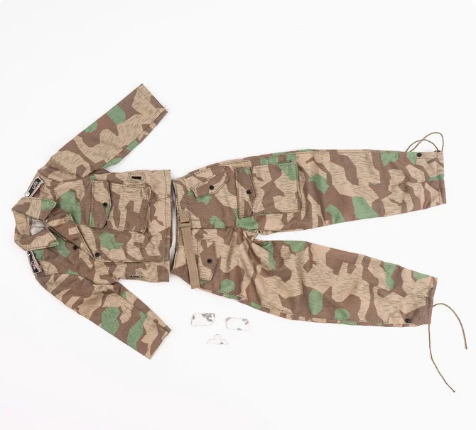 

UD9030 1/6 WWII Armored GD Division Armored Troops Camouflage Uniform for 12''