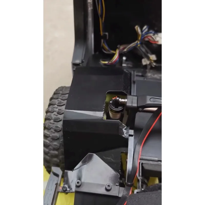 1/8 RC Crawler Rear Fender Inner Fender Liner Sand Plate 14303 Flexible TPU 3D Printed Upgrade Part for YK4084