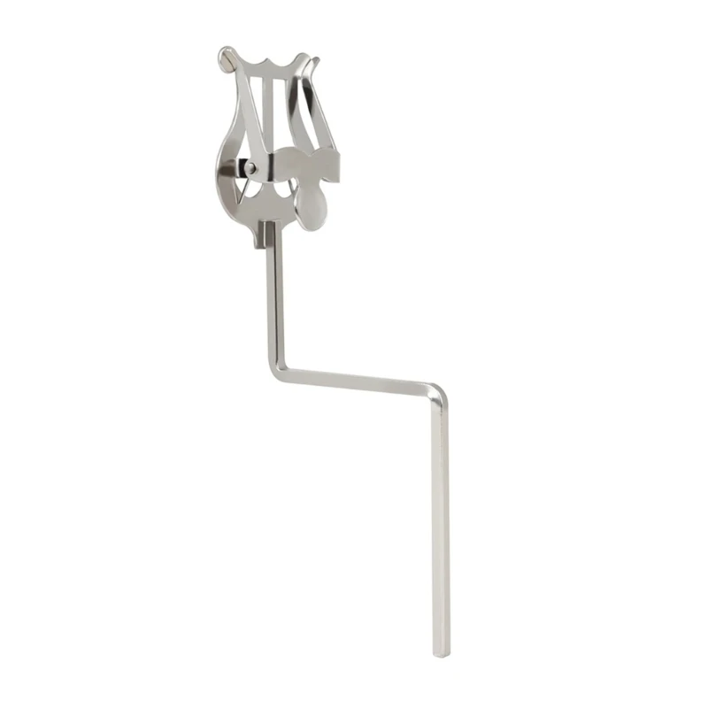 

Saxophone Marchings Lyre Portable Music Stand Sax Clamp-On Clip Holder Lyre Marchings Music Clip for Saxophone Band