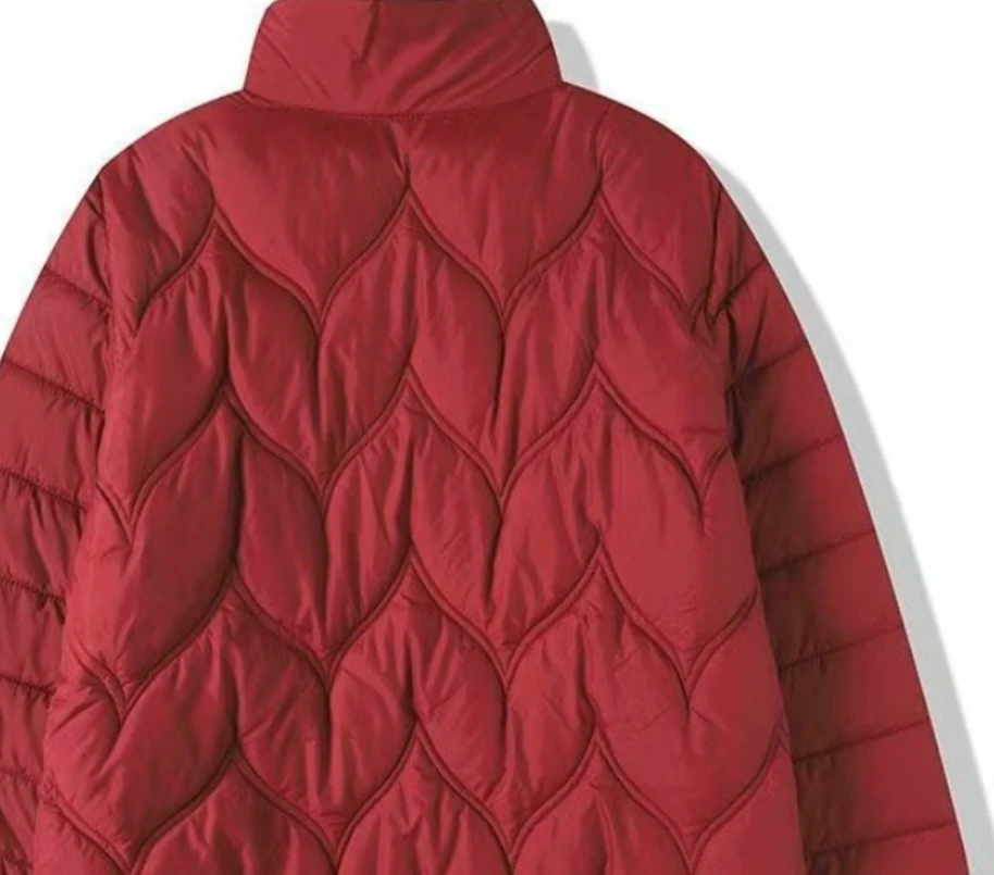 

Women Light Thin Jacket Coats Autumn Winter Long Sleeve Korean Slim Tops Outwear Short Jackets Standing Collar Cotton Coat