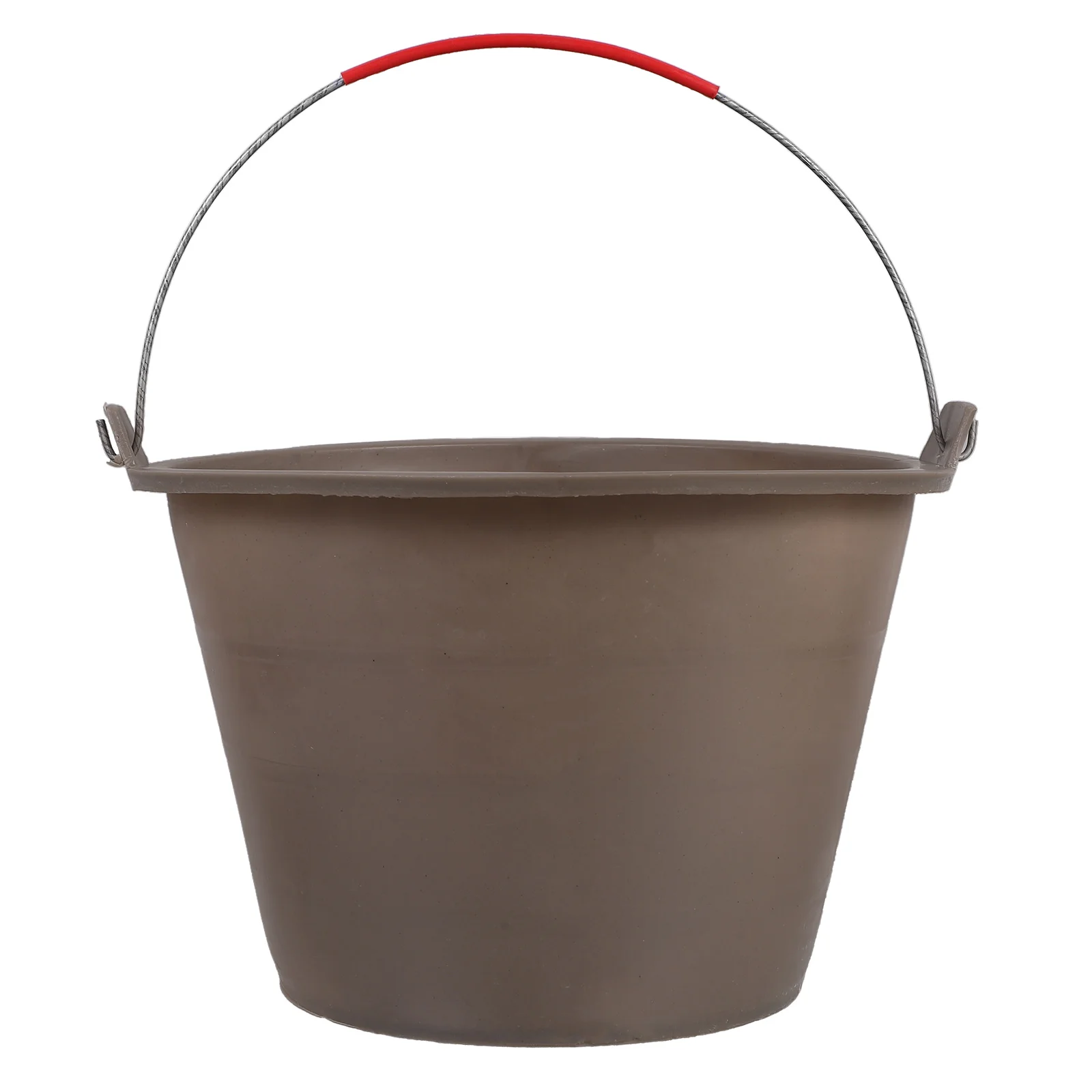 

Thickened Plastic Grey Sand Cement Concrete with Plastic Empty Bucket Hook Portable Empty Bucket for Construction