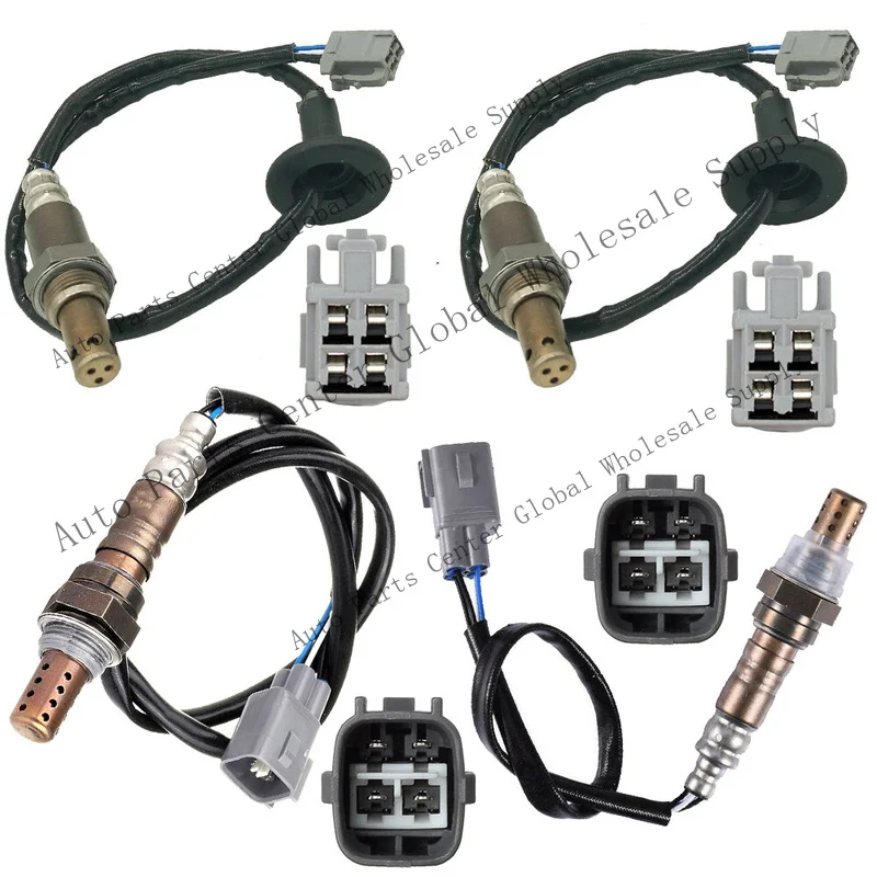 Z+ 4X Oxygen Sensor For Lexus 2001-2006 LS430 4.3L,2002-2005 SC430 4.3L Front+Rear