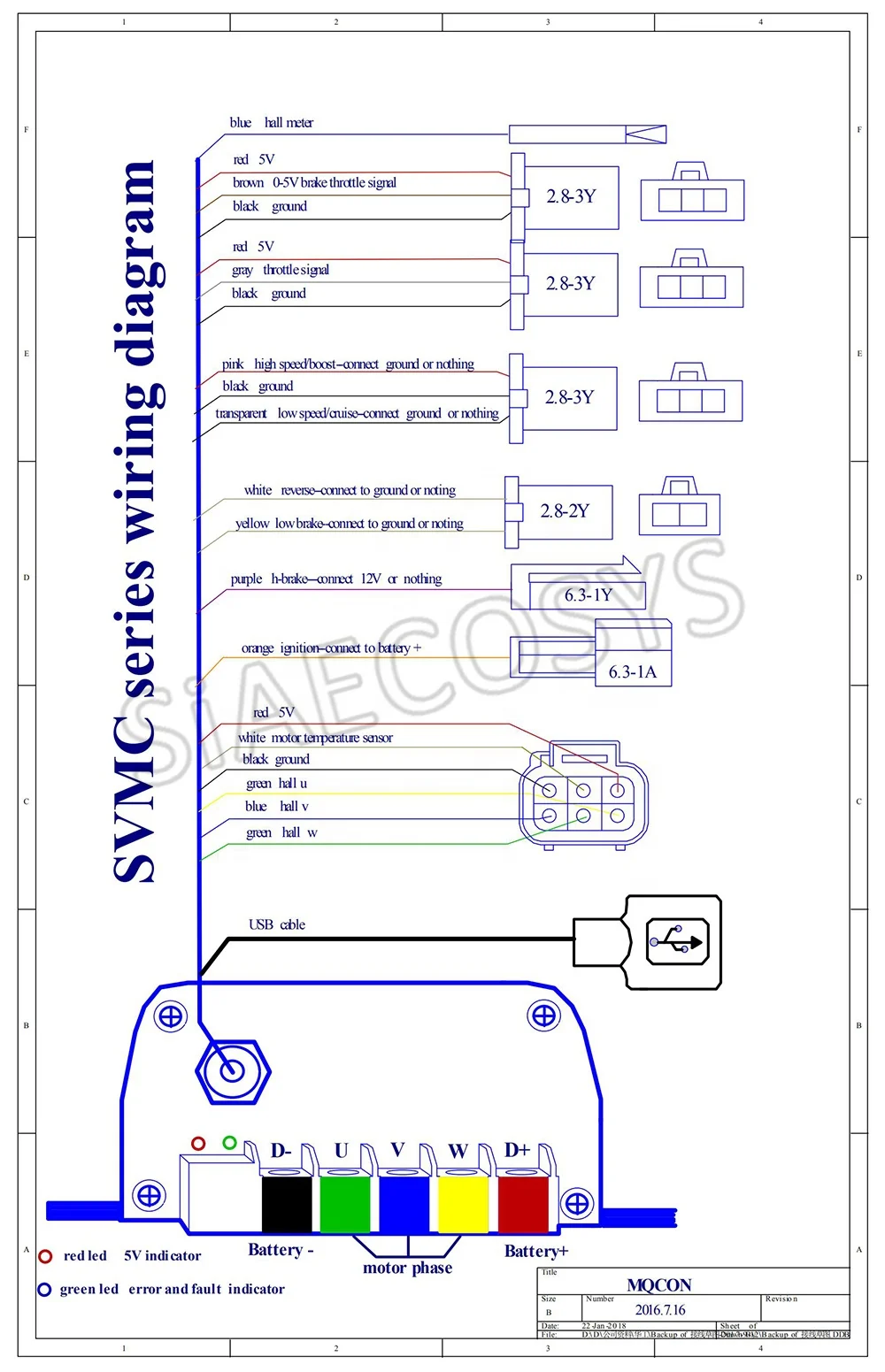 Sabvoton SVMC72150 V2 72 فولت 3000 واط الأكثر مبيعًا وحدة تحكم الدراجة الإلكترونية 150a للأنظمة الكهربائية للدراجات النارية