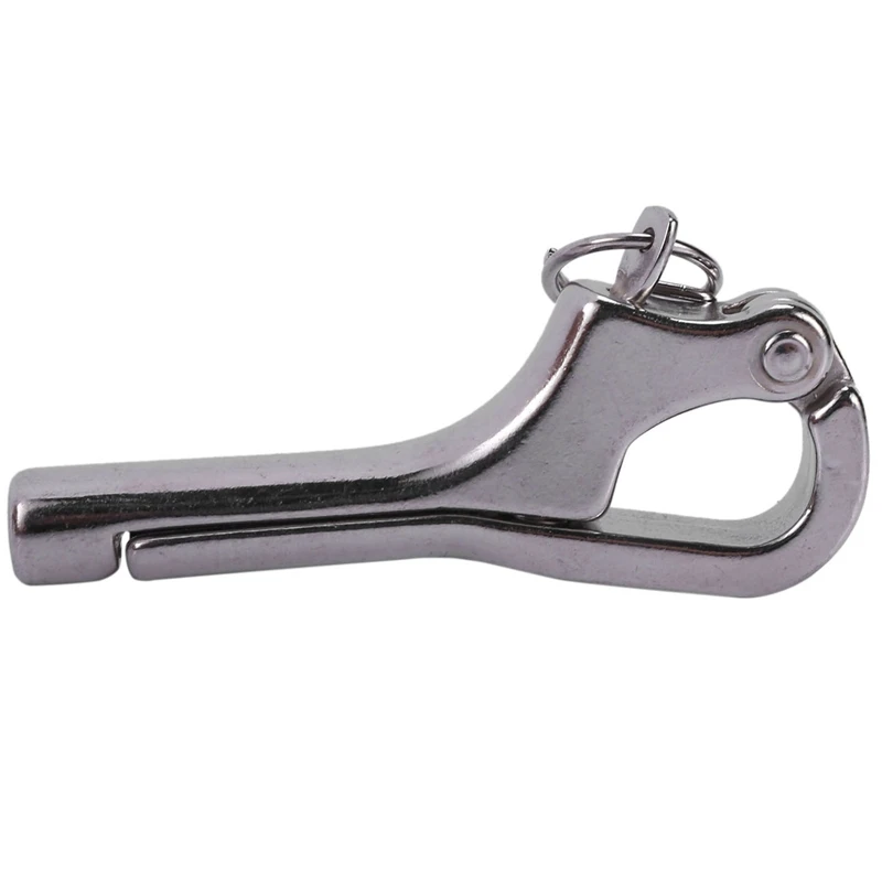 4 Inch Openable Hooks Shackle Stainless Steel Quick Release Handrail Guardrails