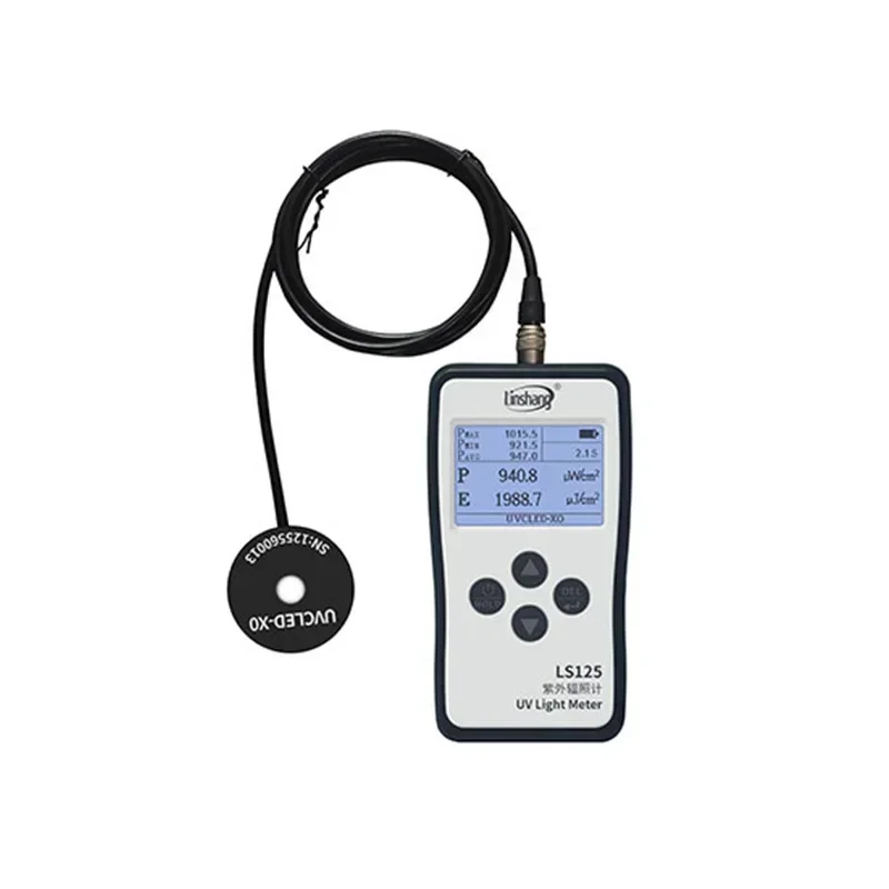 Linshang UVCLED-X0 Probe For Ultraviolet Light Meter Test UVCLED Germicidal Sterilization Disinfection Lamp Power Inensity LS125