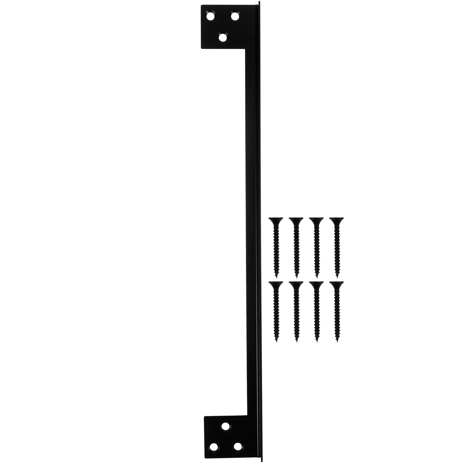 Robust Door Latch Guard for Outswing Doors Metal Reinforcement Plate Prevents Forced Entry Door Latch Guard Plate