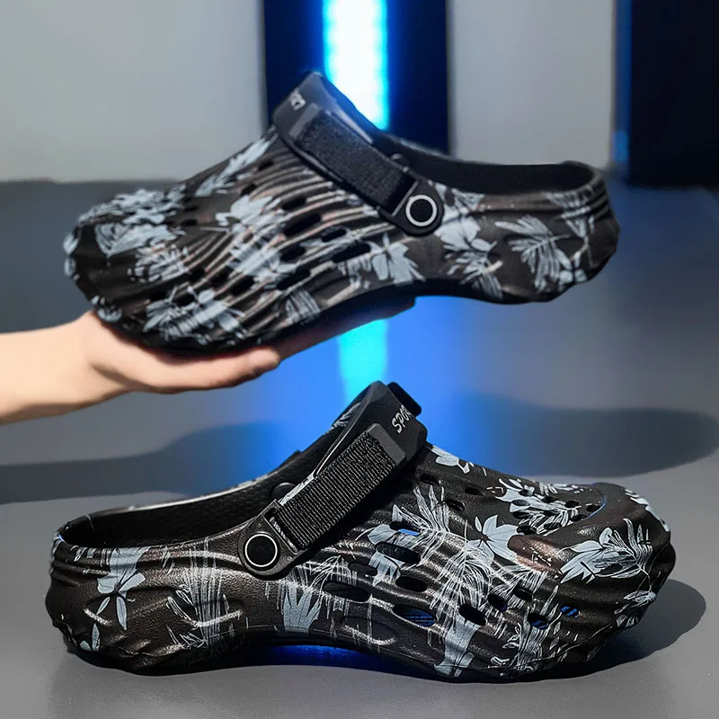 

Новая летняя уличная пляжная обувь 2025 года, легкие, прочные и противоскользящие тапочки двойного назначения на мягкой подошве