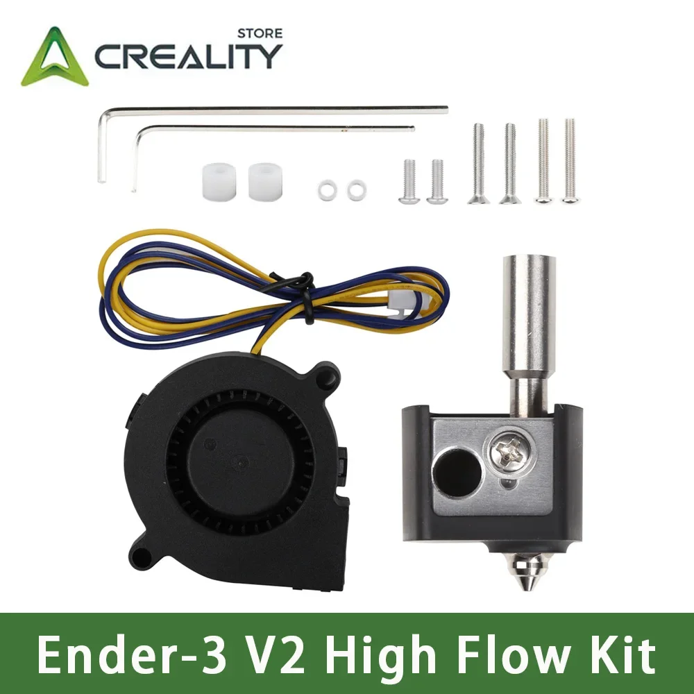 

Creality Ender-3 V2 High Flow Kit Аксессуары для 3D-принтеров Оригинальный комплект High Flow для деталей 3D-принтера Ender-3 V2