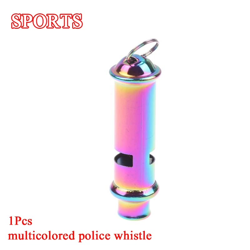 في الهواء الطلق صفارة إنقاذ قلادة المفاتيح عالية ديسيبل المحمولة إنقاذ إشارة صفارات أداة تخييم متعددة الوظائف صافرة