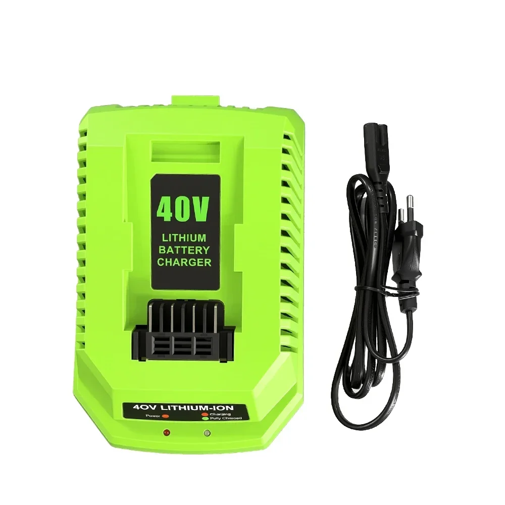 For GreenWorks 40V 6000mAh G-MAX Li-ion Battery Manufacturer Compatible Battery for Lawn Mower Gardening Power Tools charger