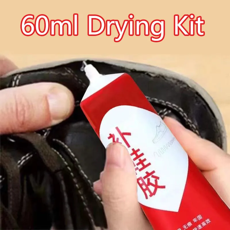 1/2 pz 60ml Kit di asciugatura accessorio tessuto legno pelle impermeabile Super colla forte liquido riparazione adesivo istantaneo rapido testile15