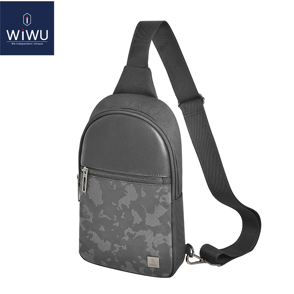 WiWU Newest Shoulder Bag Waterproof  Fashion Crossbody Bag Anti-scratch Pouch Large Capacity Chest Bag for iPad Tablet Bags