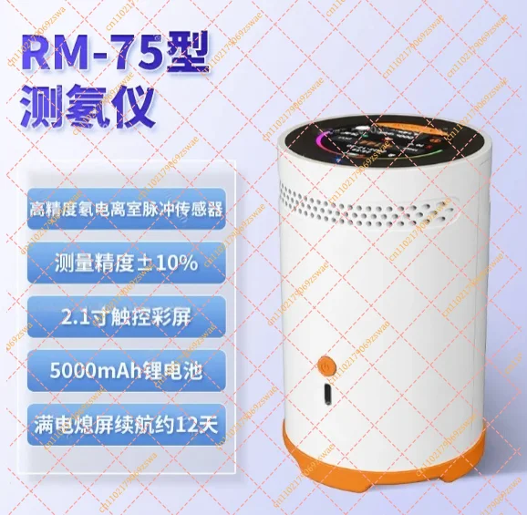 RM-75 Digital Radon Monitor, Continuous Indoor Air Quality Detector for Home & Basement