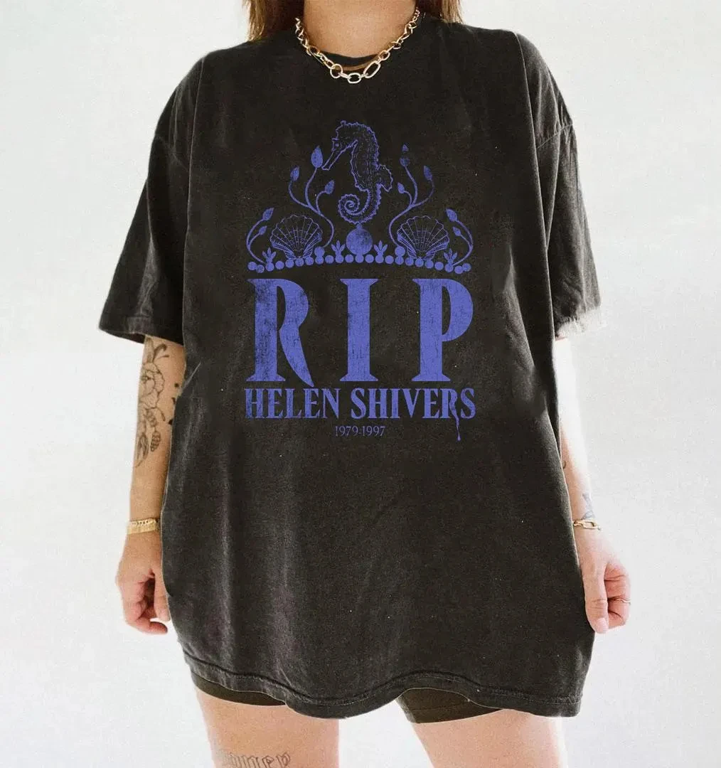 قميص RIP هيلين شيفرز 1979-1997 قميص هيلين شيفرز كروكر كوين قميص هيلين شيفرز فيلم رعب IKWYDLS تي شيرت #1