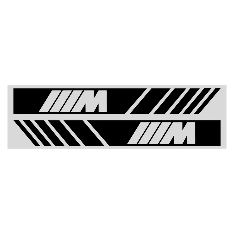 New Car Rearview Mirror Stickers Side Stripe DIY Decal Car Styling For BMW M Performance E36 E39 E46 E60 E90 F30 F10 G20 G30 E30