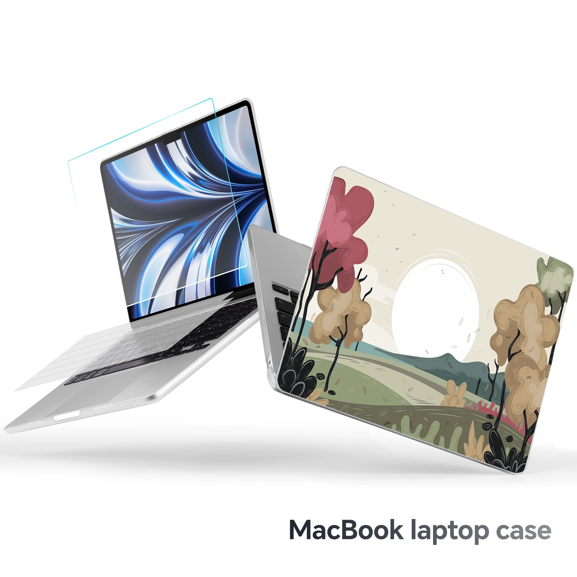 

Чехол для ноутбука Macbook Air 13 A2337 2020 A2338 M1 Chip Pro 13 2022 M2 Air 13,6 M2 для Macbook Pro 14, чехол 2021 2023 M3 Pro 16
