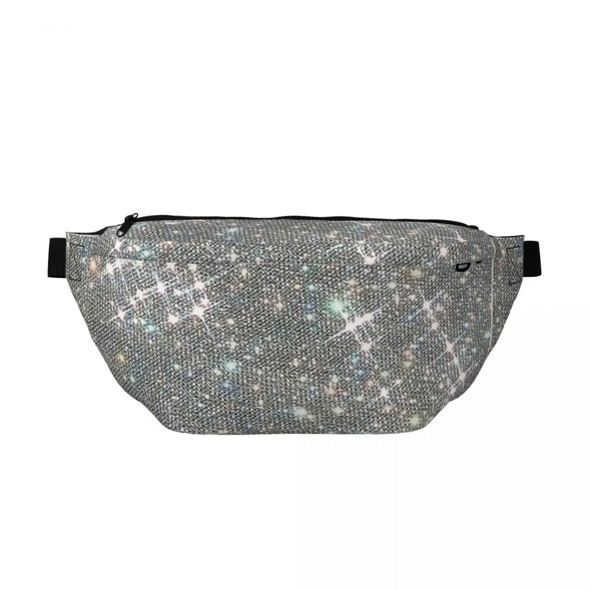 

Crossbody Waist Bag All That Glitters Men Women Adjustable Fanny Pack Traveling Running Money Phone Pouch Chest Bag
