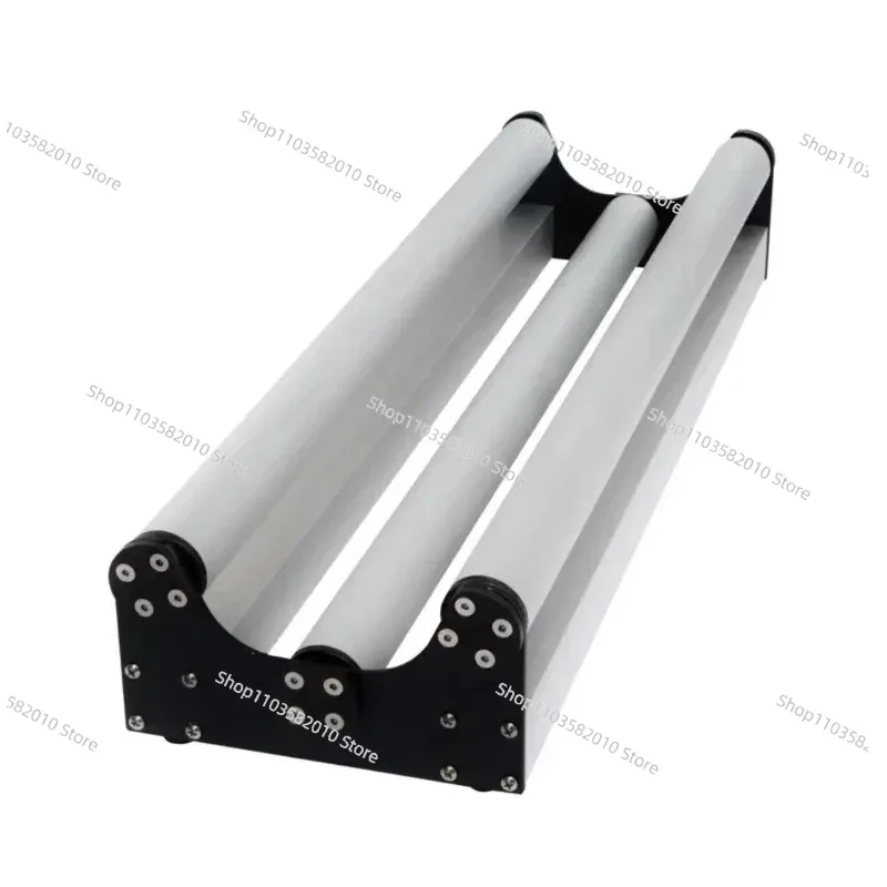 

Heavy Duty Advertising Paper Holder, Wall Mount Roll Material Dispenser for Vinyl Banner Signs, Commercial Poster Display Stand