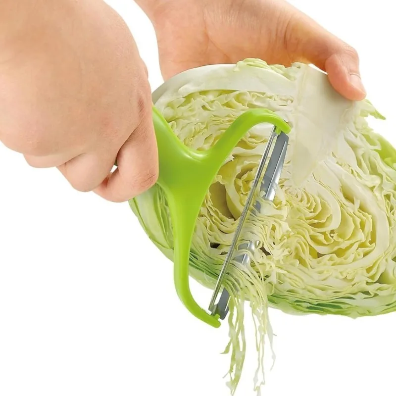 Ralladores y Cortadores de Verduras: Rallador de Col, Rebanador de Patatas para Ensaladas, Triturador de Melón, Zanahoria y Pepino, Utensilios de Cocina Domésticos