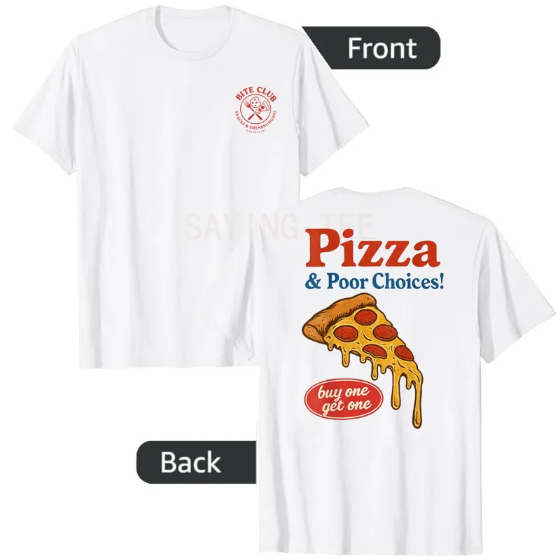 

Funny Pizza Graphic T-Shirt Y2k Design Foodie Aesthetic Clothes Pizza Lover Saying Tee Novelty Gift Short Sleeve Streetwear Tops