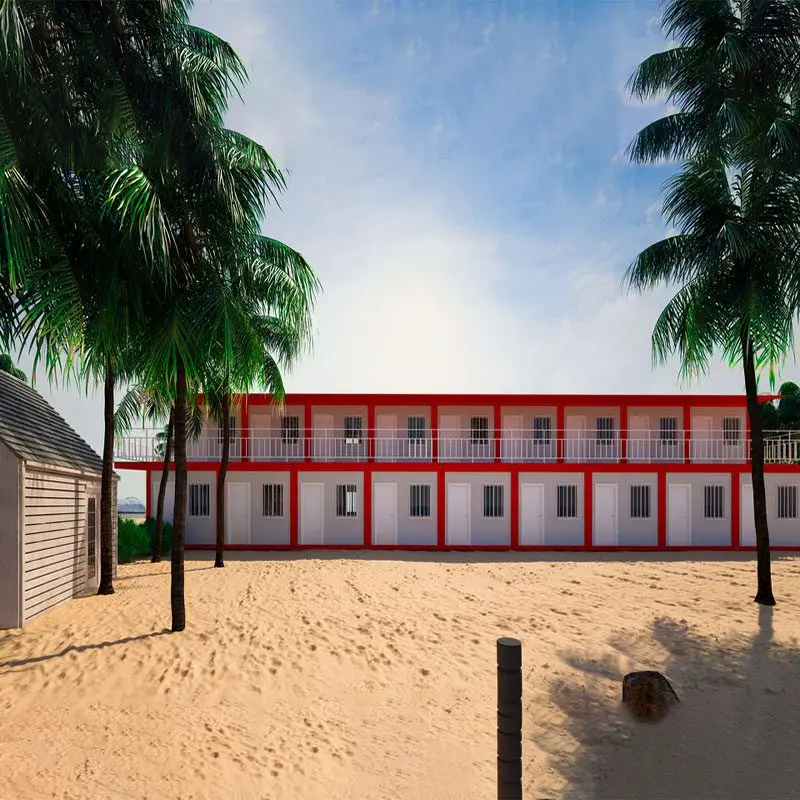 Modular Foldable Home Expandable Container House Collapsible Modular House for Construction Camps and Temporary Living