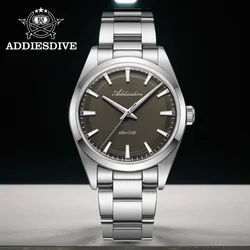 ADDIESDIVE Uhr Für Männer 10Bar Wasserdicht BGW9 Leuchtende 316L Edelstahl Blase Spiegel Topf Abdeckung Glas VH31 Quarzuhr