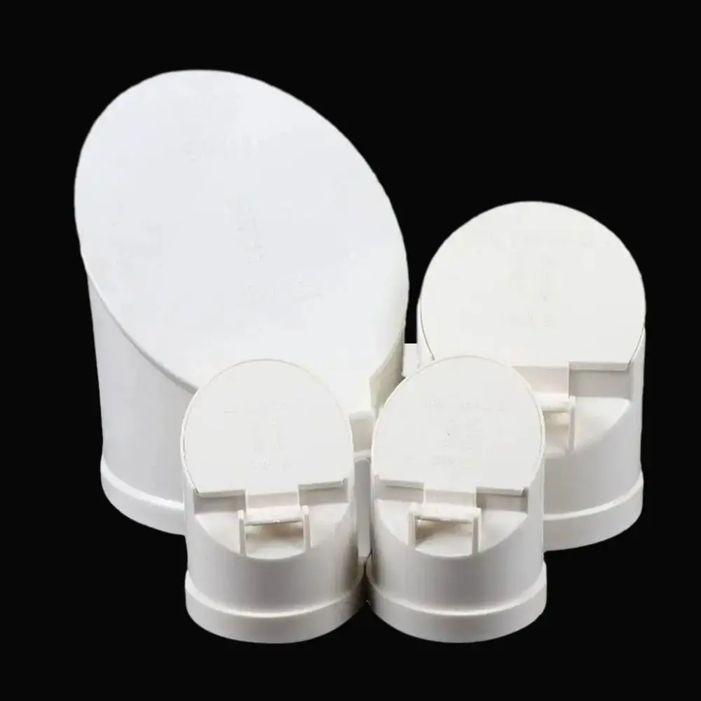 بولي كلوريد الفينيل استنزاف الأنابيب غطاء أنبوب المطر أنابيب الصرف الصحي خزان الصرف الصحي مكافحة الفئران غطاء كبير النزوح الأبيض أنبوب PVC غطاء مضاد للرائحة #3