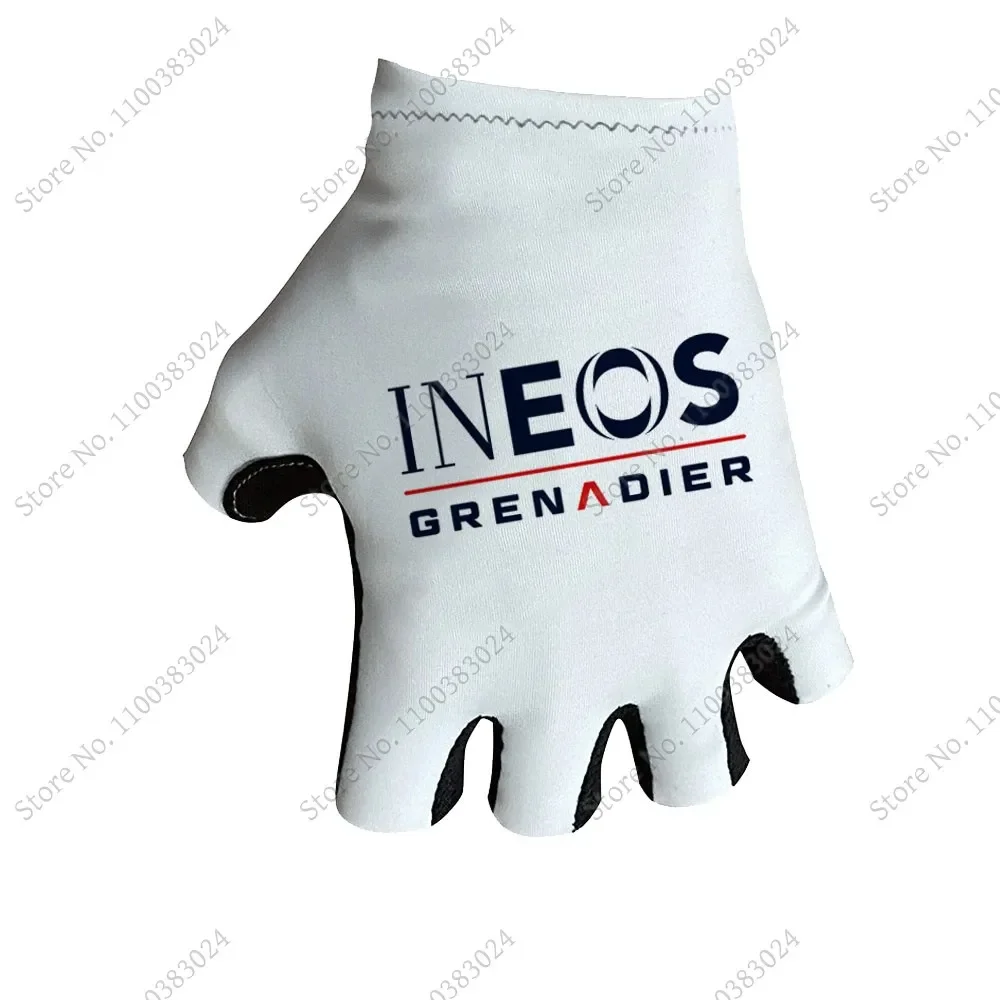 Ineos Grenadier Team 2024 Cycling Gloves Men Gel Half Finger Bike Red Glove Road Bicycle Jerseys MTB Guante Ciclismo Maillot