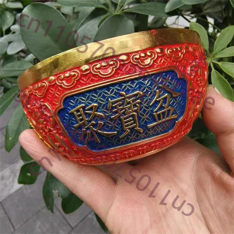 Cloisonn é Treasure Pot Painted Kirin Treasure Pot, Ornament, Home Decoration, Auspiciousness