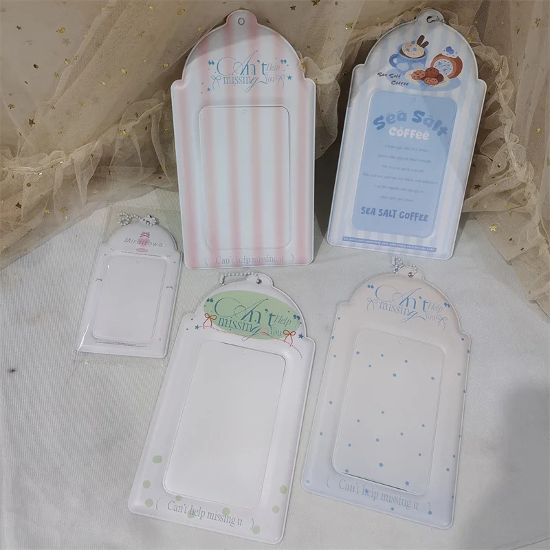 KPOP Photo Card Organizer Card Holder 6 Inch Postcard Card Holder Album Collection Card Display Frame Gift Collection Card Case