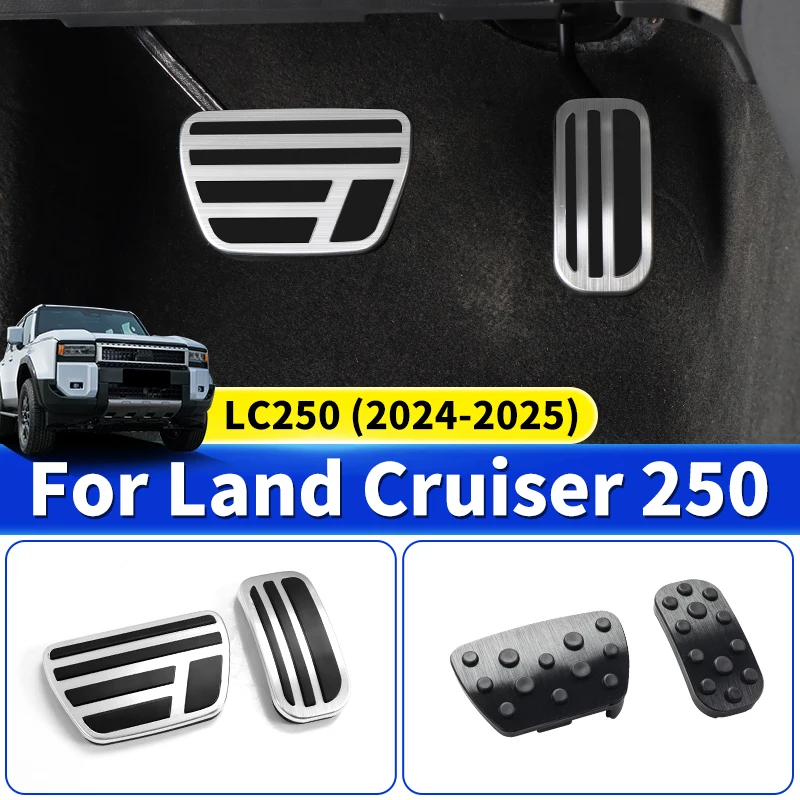 For Toyota Land Cruiser 250 2024 1958 Prado LC250 First Edition FJ250 Throttle Foot Pedal,Interior Upgraded Accessories Tuning