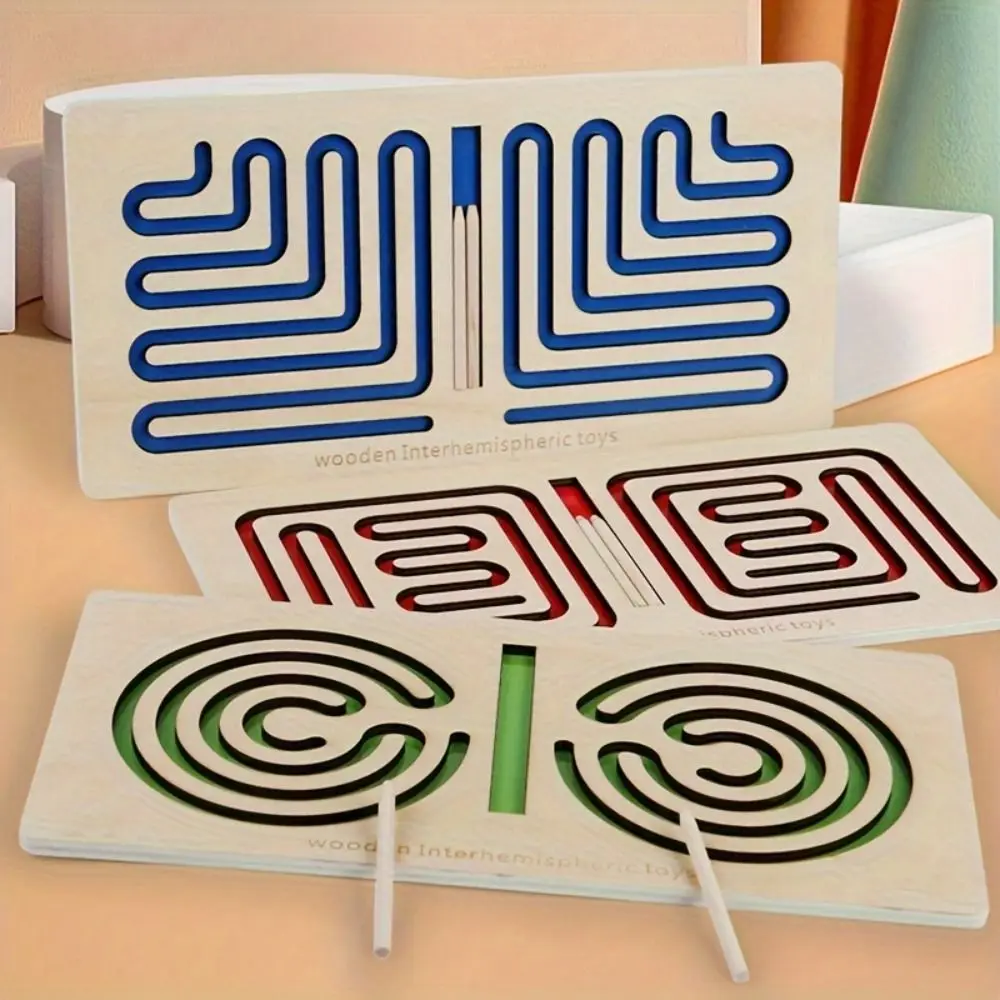 مسار التحكم اليسار اليمين لغز الدماغ حركة القلم التنسيق بين اليد الدماغ ألعاب تدريب الدماغ سطح المكتب الألعاب التعليمية