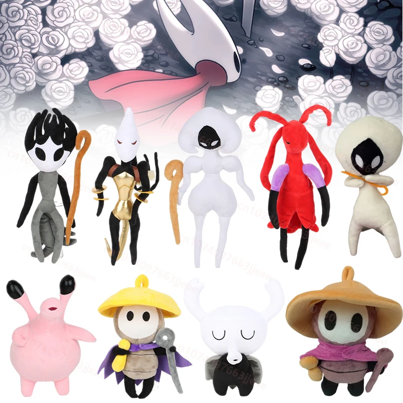 

Новое аниме Hollow Knight Silksong, плюшевая игра, Hollow Knight Sherma, кружевная плюшевая кукла, игрушка, мягкие игрушки, куклы для детей, подарок