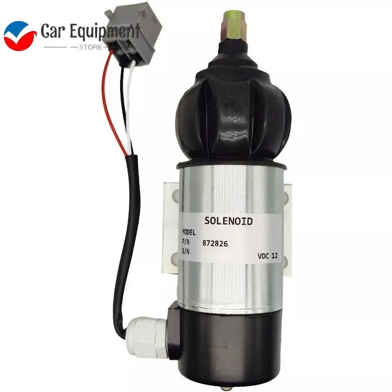 

3 wires 849370 872826 873754 12V Stop Solenoid for Volvo Penta TAMD61A TAMD71A TAMD72A Perkins