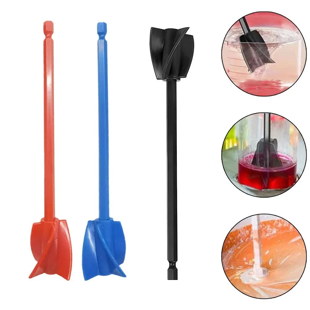 

Epoxy Resin Mixer Epoxy Mixer Drill Attachment DIY Projects Mixing Thin And Thick Liquids Mixing Without Bubbles ABS Plastic