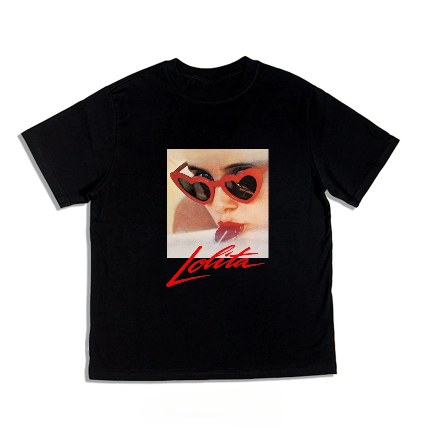 Lolita Movie Vintage Stanley Kubrick Film Graphic T-Shirt Cotton Men Women Streetwear Tee
