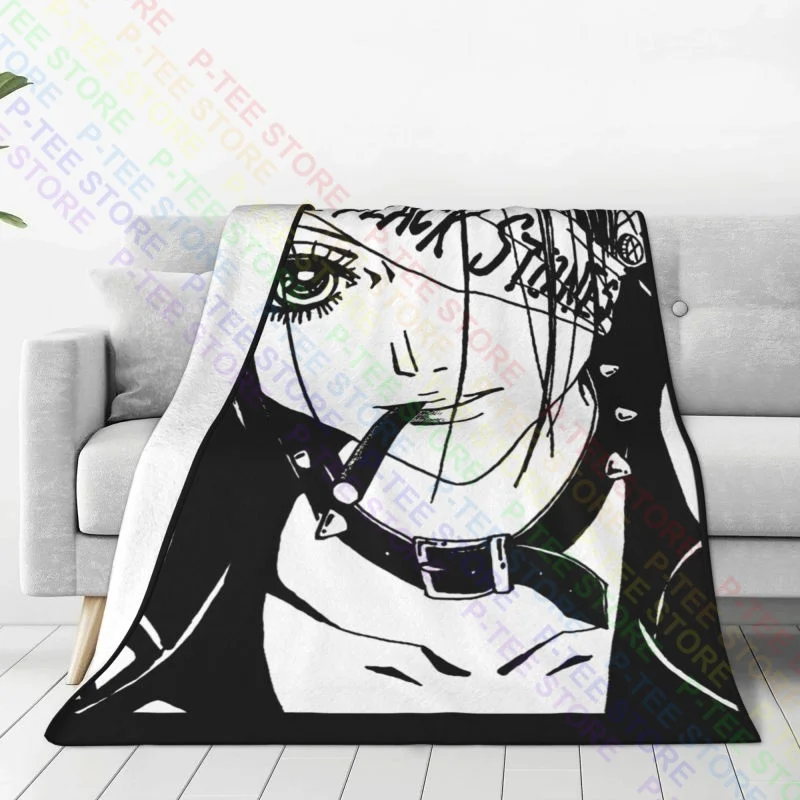 Maglia Tributo Nana Black Stones Anime Manga Cartone Giappone 2 Blanket Quilt Sofa Bed Sofa Dedicated