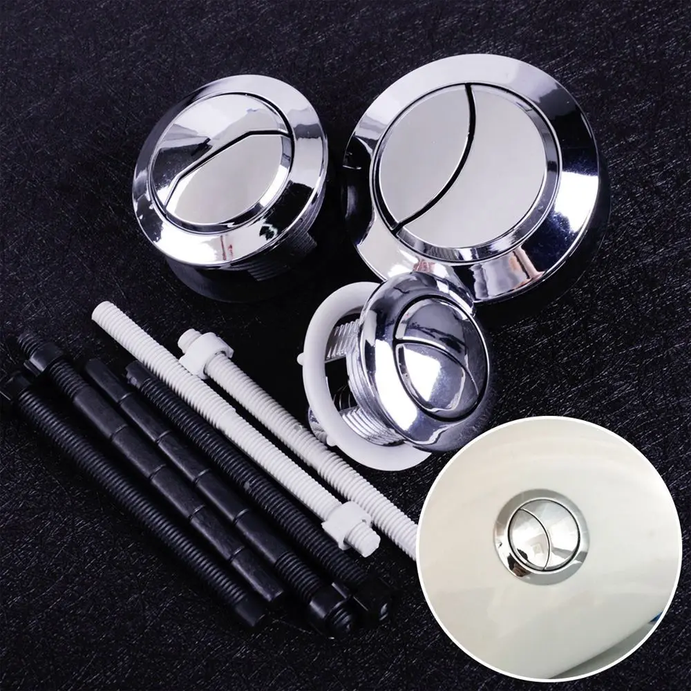 mm con filettatura Raccordi accessori Pulsante serbatoio di scarico a doppia spinta Apparecchio per il bagno Pulsante WC Pulsanti Valev a doppio scarico