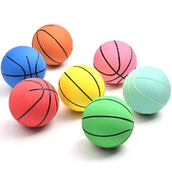 Mini pelota hinchable hueca de goma para niños, pelota de estrés de 6cm de alto elástico, juego de fiesta, pelota para niños, deportes al aire libre, Playa