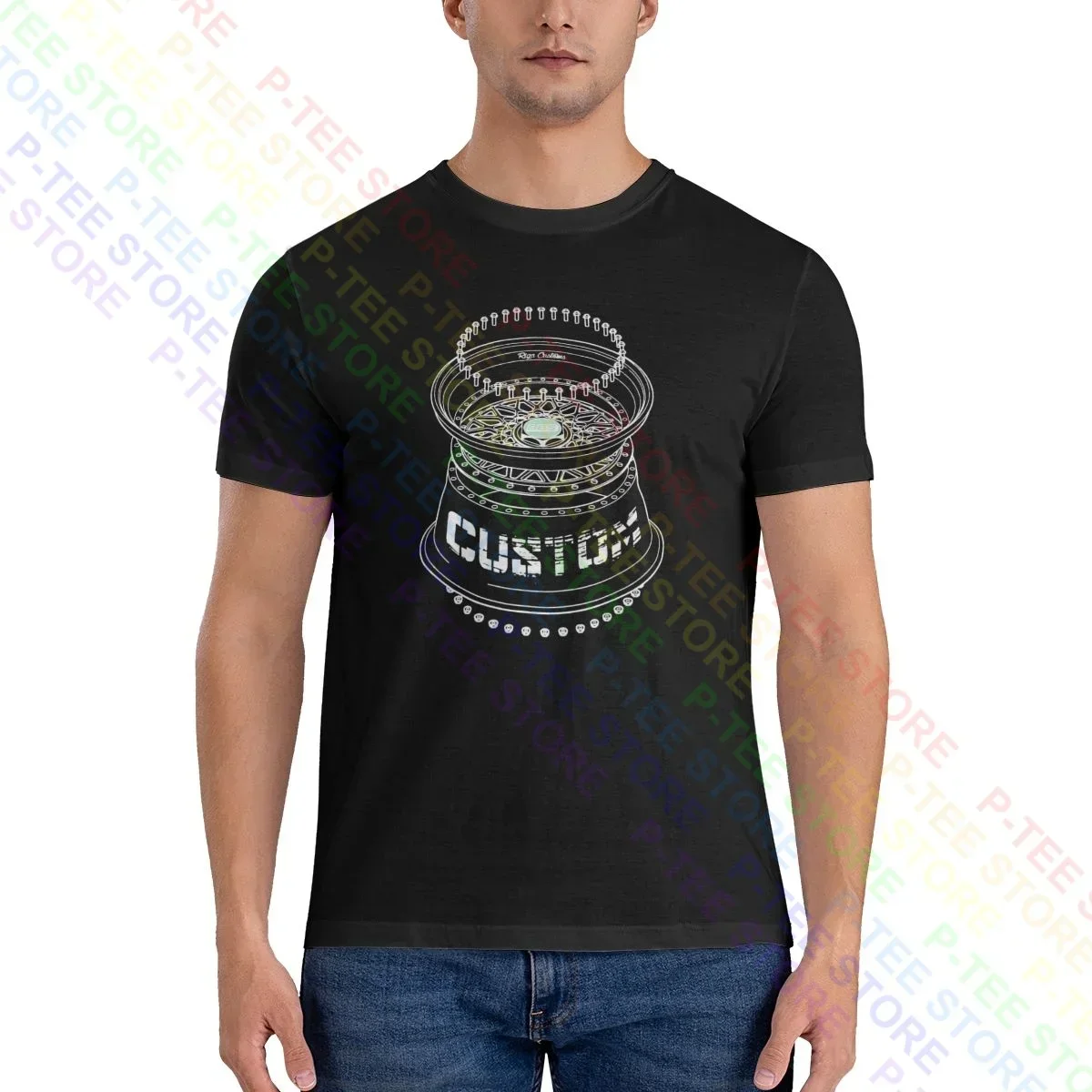 Bbs Rs Rim Stance Motorsport Riga Customs Shirt T-shirt Rare Trend Splicing Best Seller Tee