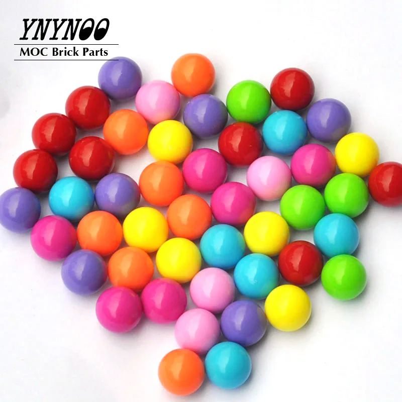 

NEW 14mm Solid Ball [Plain] fit for Building Blocks 43702 72824 EV3 GBC Bricks Balls Parts fit Conveyor Belt Special DIY Toys