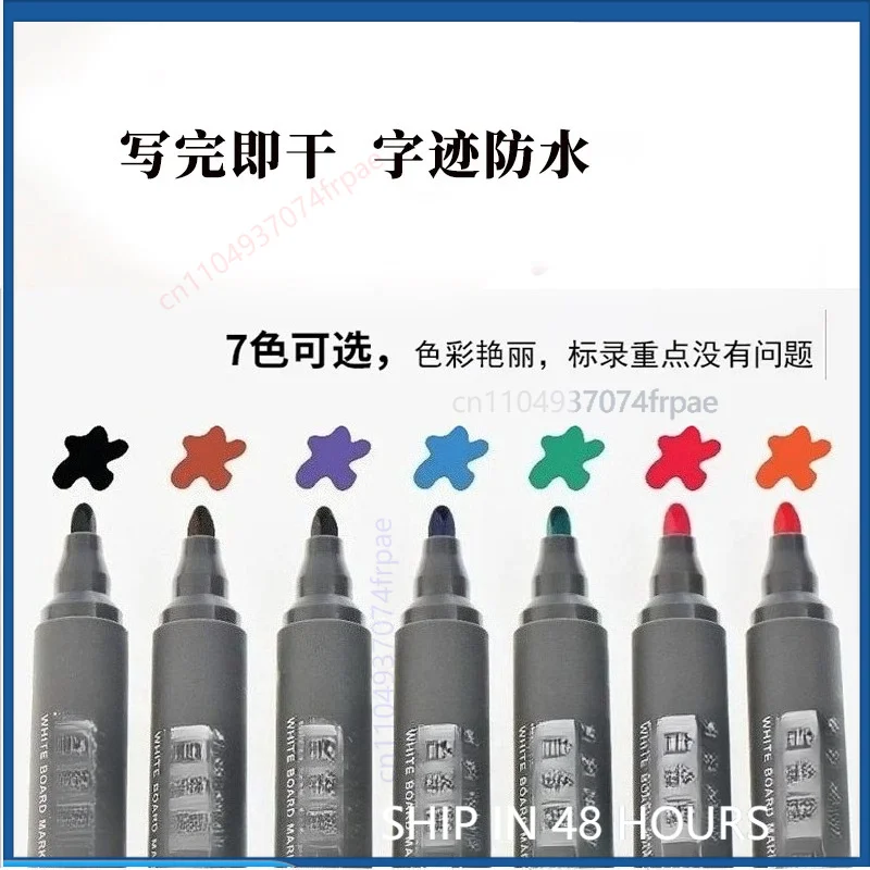 For PLATINUM Erasable Whiteboard Marker Water-Based Ink Multiple Colors Kids Drawing Teacher Classroom Office Supply(5PCS)